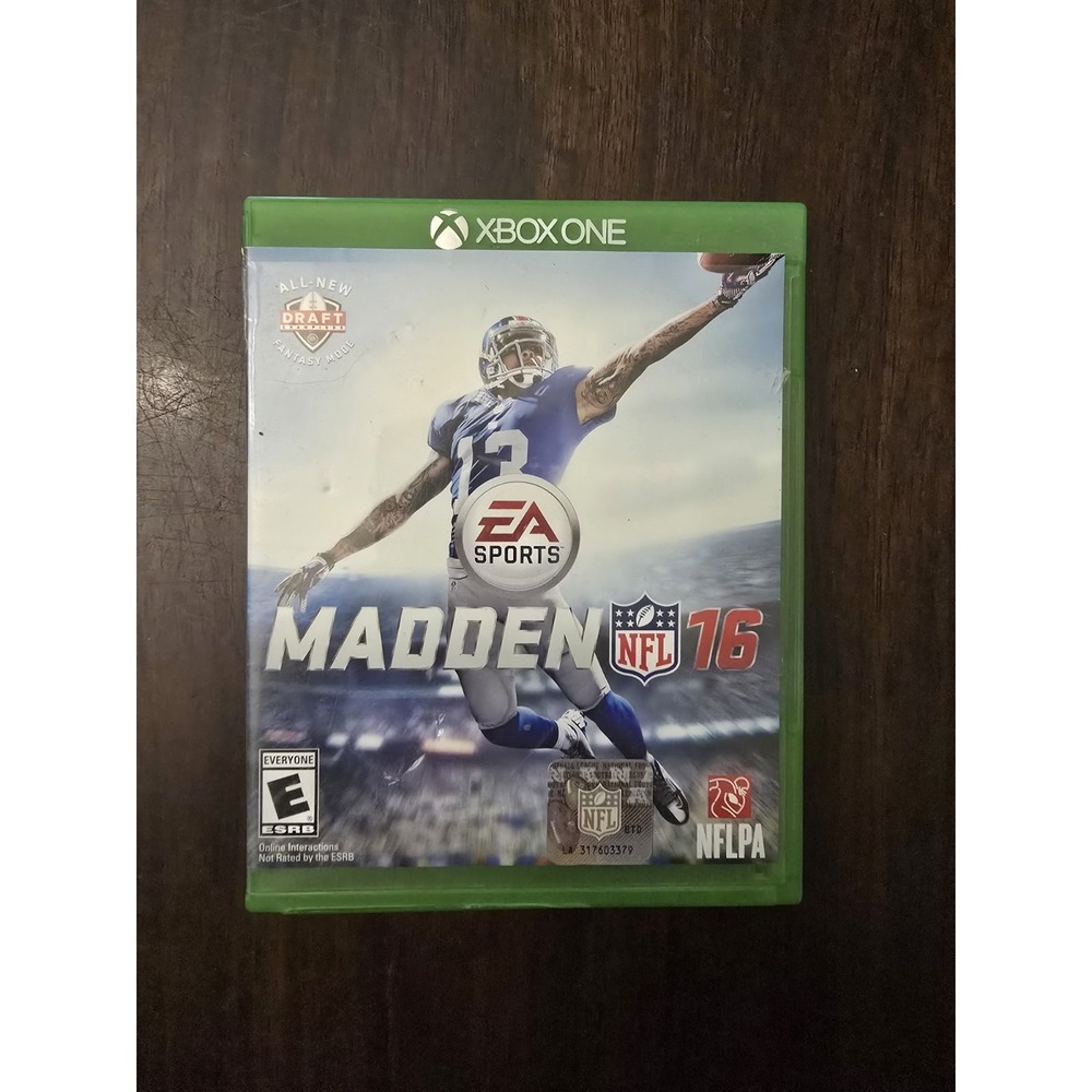 Madden NFL 16 (Microsoft Xbox One, 2015)  Tested